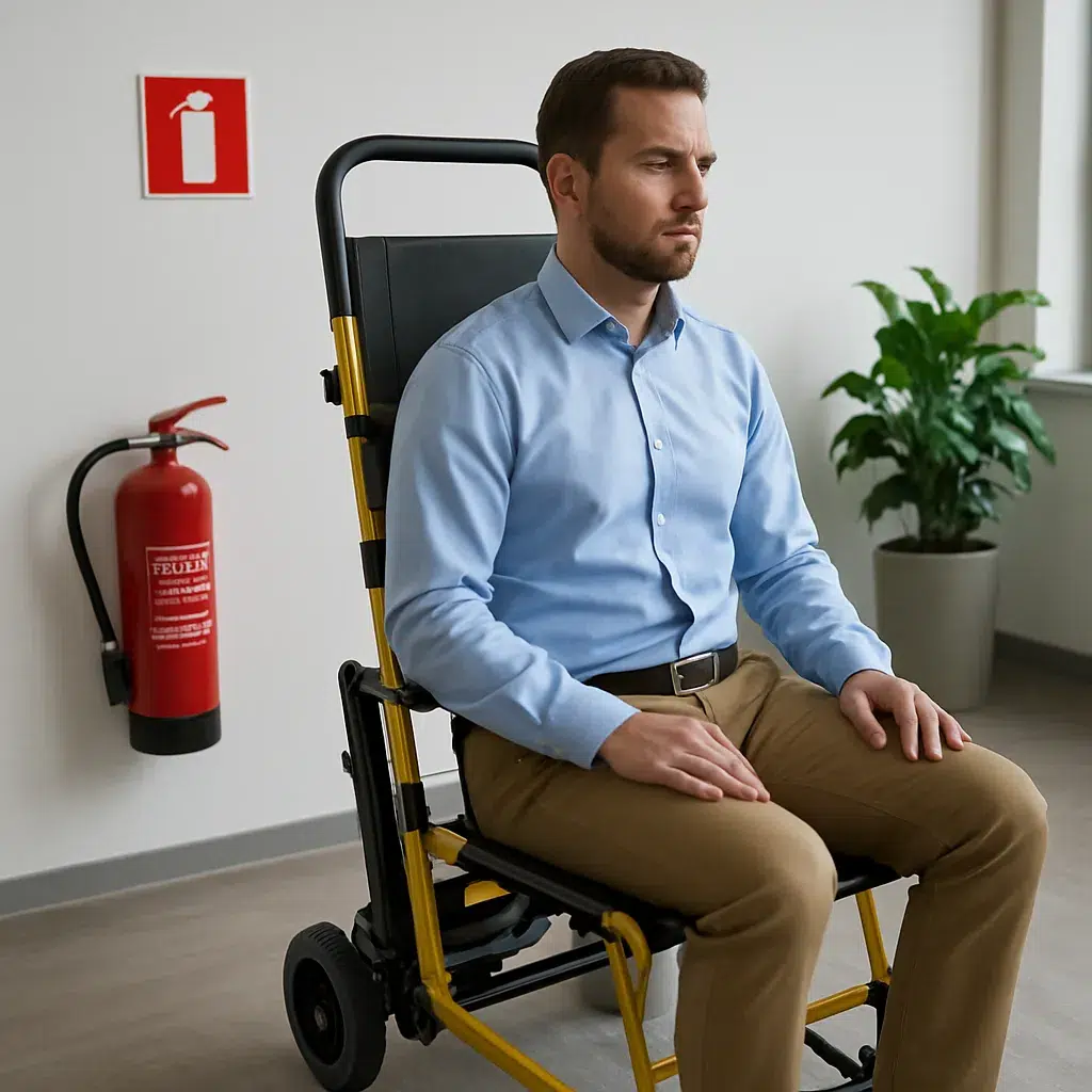Krzesło ewakuacyjne a przepisy BHP – co powinien wiedzieć pracodawca?