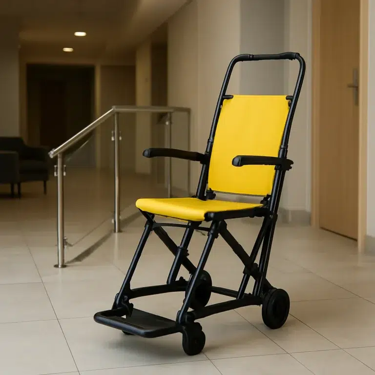 Krzesła ewakuacyjne w hotelach, biurach i galeriach handlowych – obowiązek czy standard?