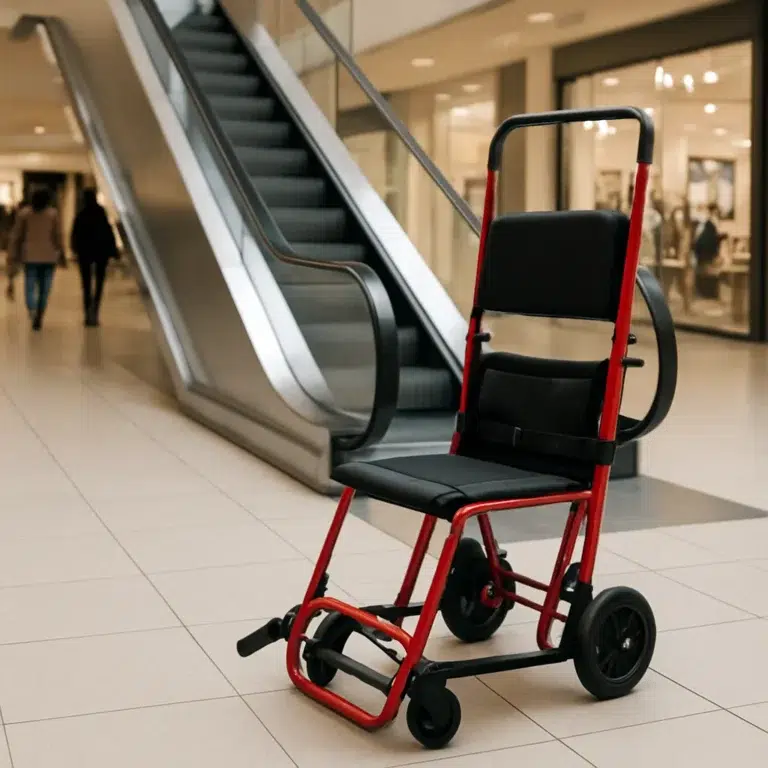 Krzesła do ewakuacji dla galerii handlowych – jak zadbać o sprawny plan ewakuacji?